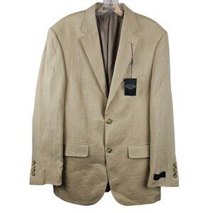 Men's Business Officewear Classy‎ Formal Salesman Neutral Tone Beige Blazer 38R